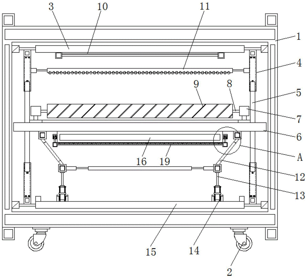 一种电路板电镀加工用具有降噪功能的运输用工作台的制作方法