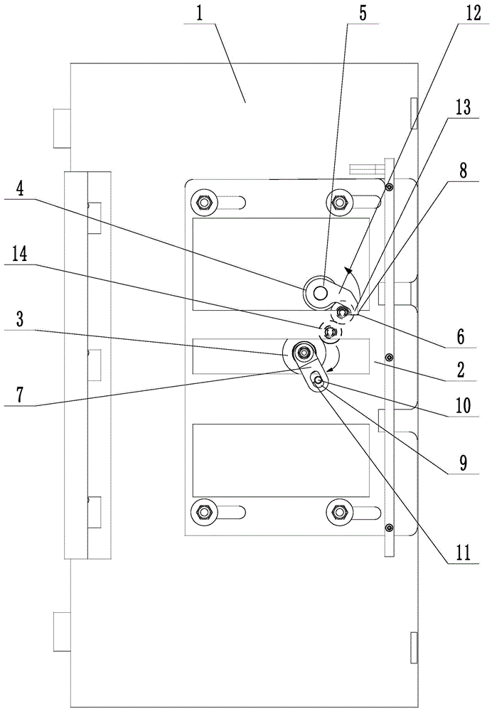 一种保险柜门重锁结构的制作方法