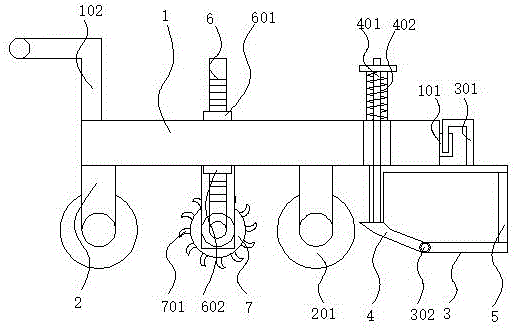 一种农业机械用土壤取样设备的制作方法