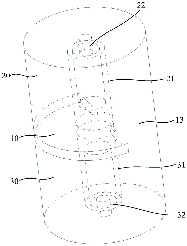 双层排腔结构与合路器的制作方法