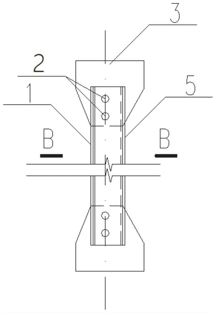 一种输电塔用叠合加固结构的制作方法