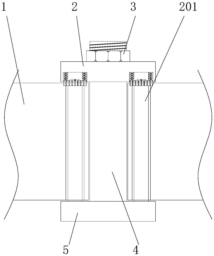 一种建筑施工防护栏的制作方法