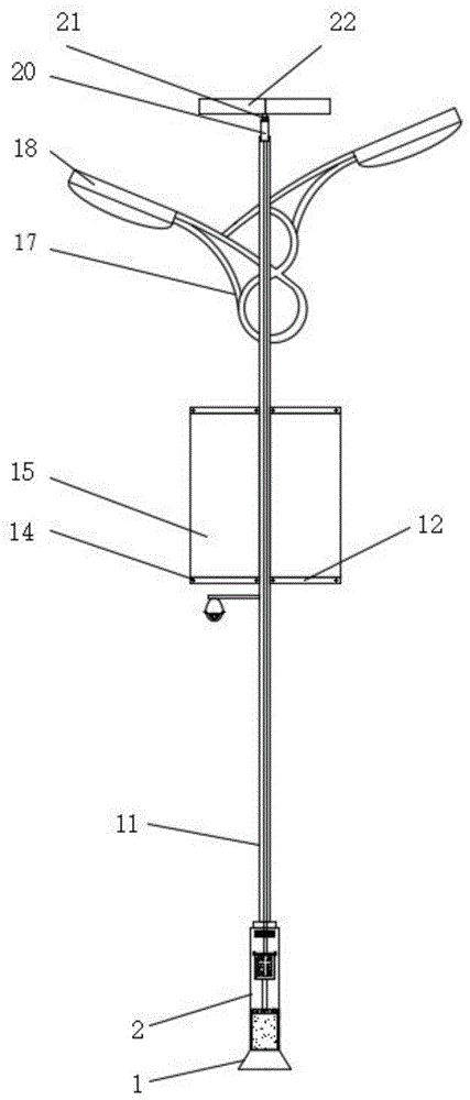 一种具有防护功能的公路节能灯具的制作方法