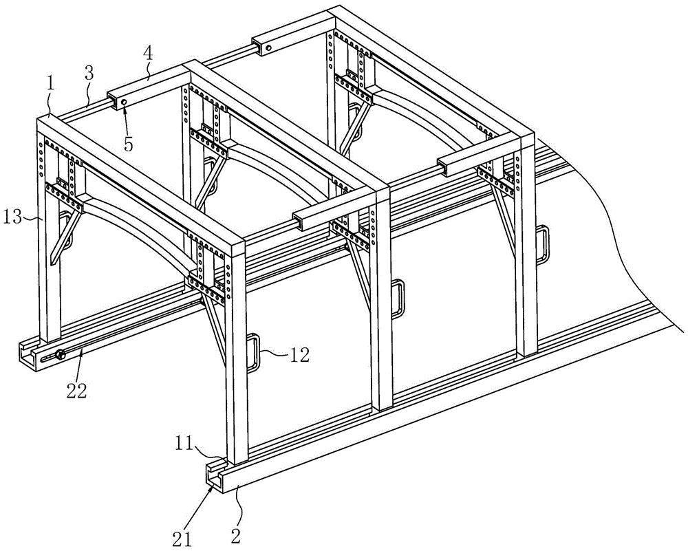 一种房屋建筑拱式支护体的制作方法
