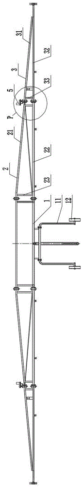 一种桁架式喷头车自动展开或折叠方法与流程