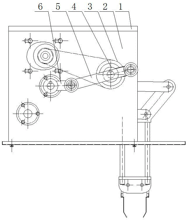 一种摆盘机曲柄滑块抓取机构的制作方法