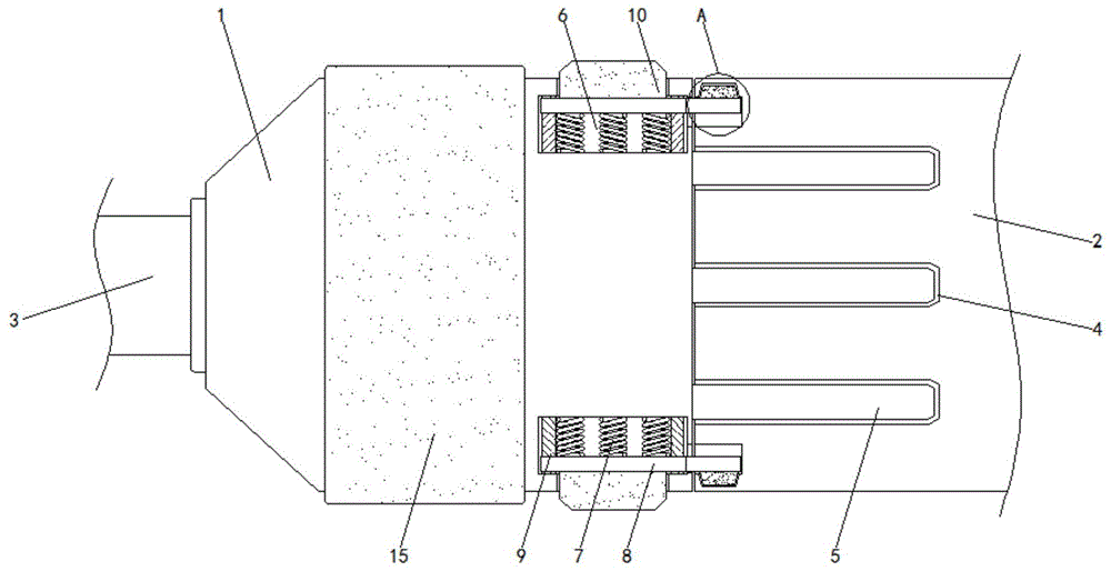 一种采用弹扣式固定的电连接器的制作方法