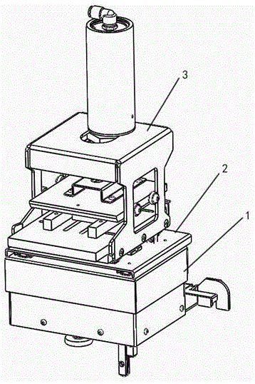 一种电动调节式注蜡机夹具的制作方法