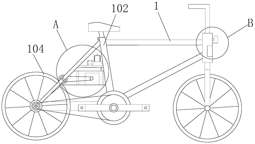 一种具有车载充电装置的自行车的制作方法