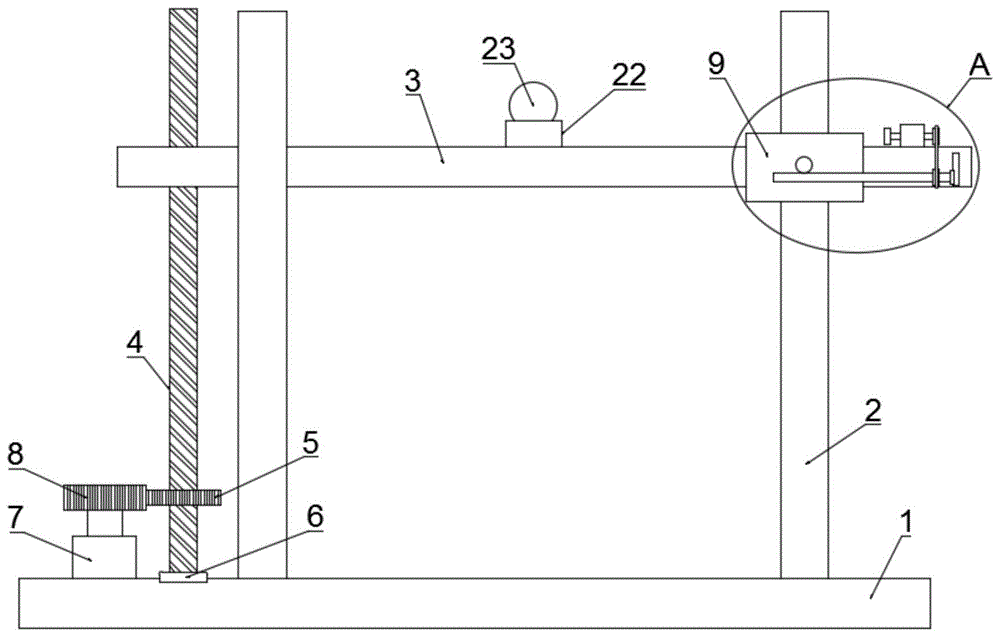 一种用于建筑工程管理的入口道闸结构