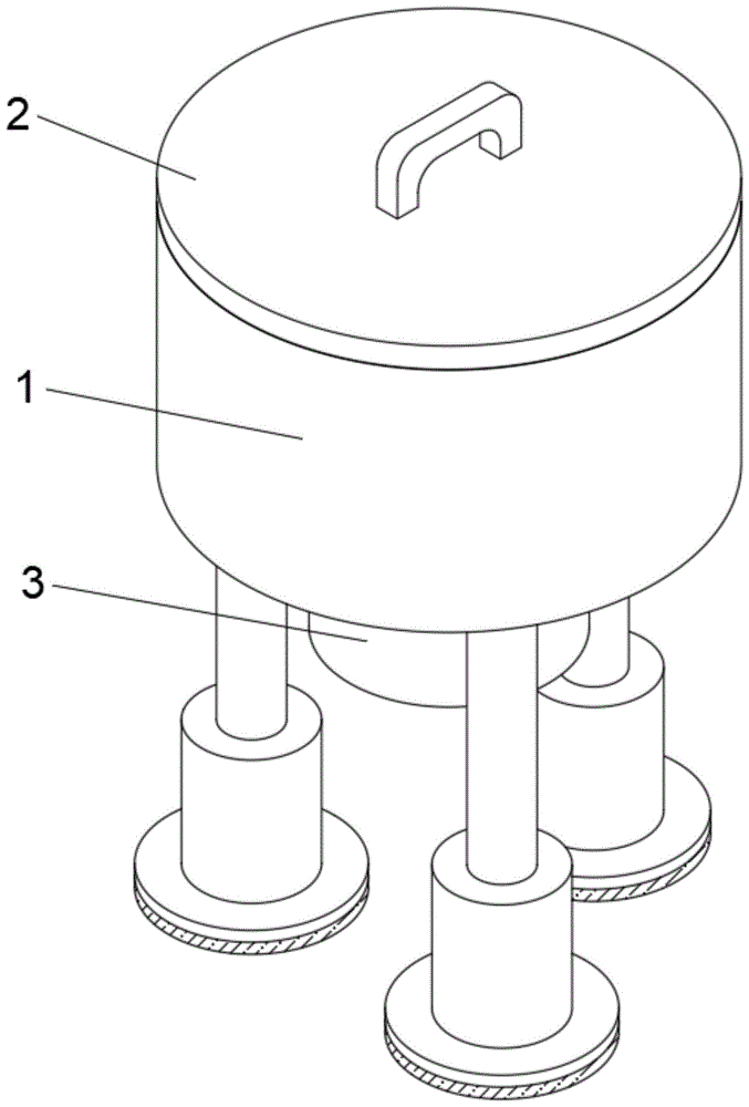 一种消音降噪的阻燃锑浆生产用搅拌机的制作方法