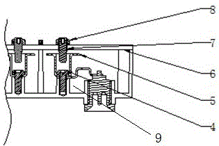 一种节省空间的电耦合端口结构及腔体滤波器的制作方法