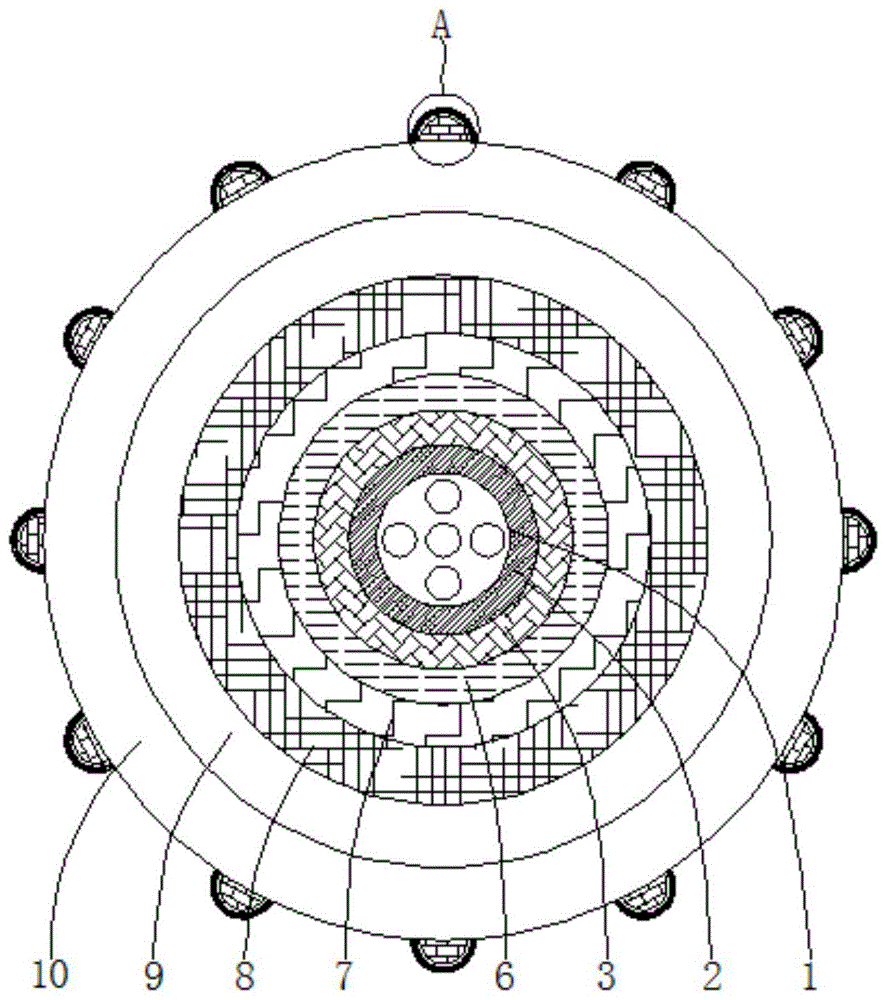 一种具有防腐蚀性能电子线缆的制作方法