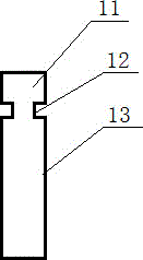 一种汽车传感器加固型插针的制作方法