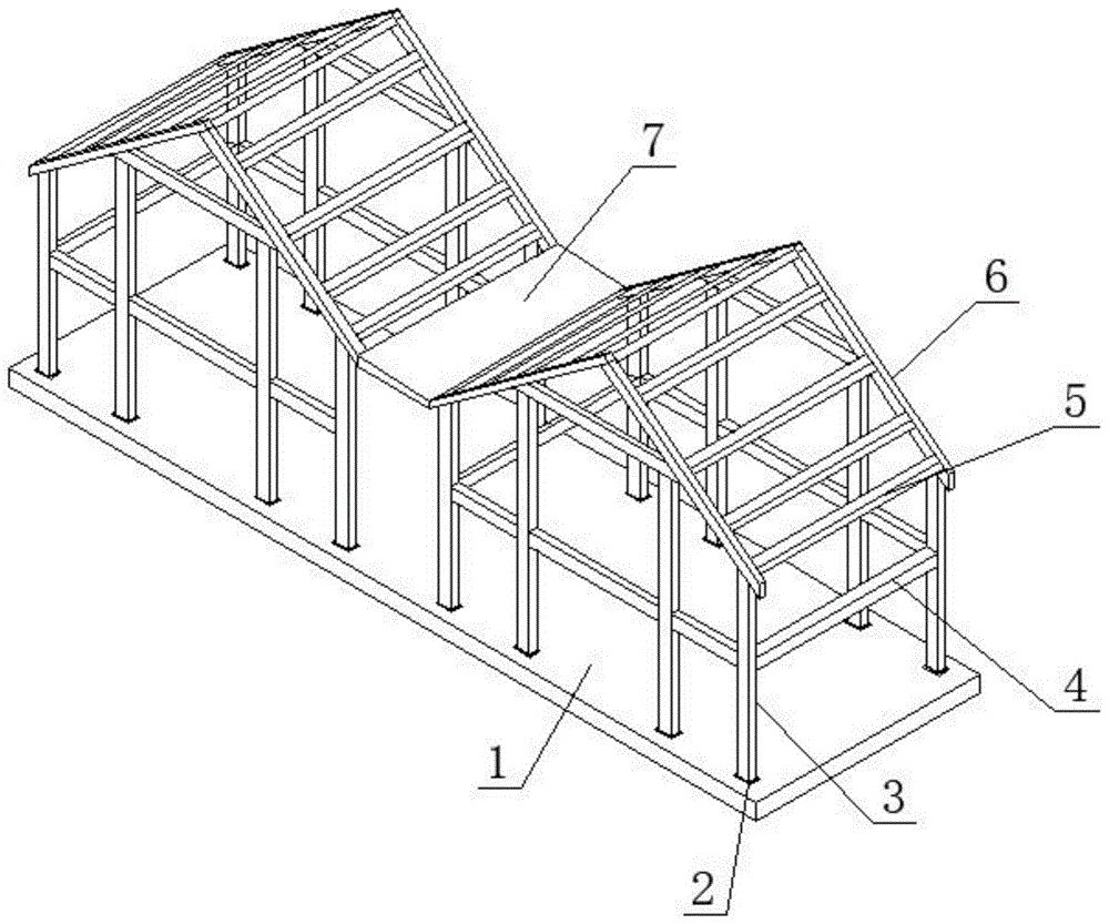 一种新型木结构建筑的制作方法