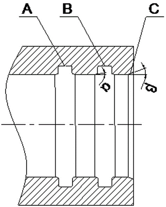 汽车部件内腔沟槽PCD成型刀的制作方法