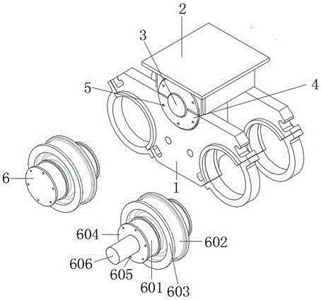 一种精轧螺钢用的起重机车轮结构的制作方法