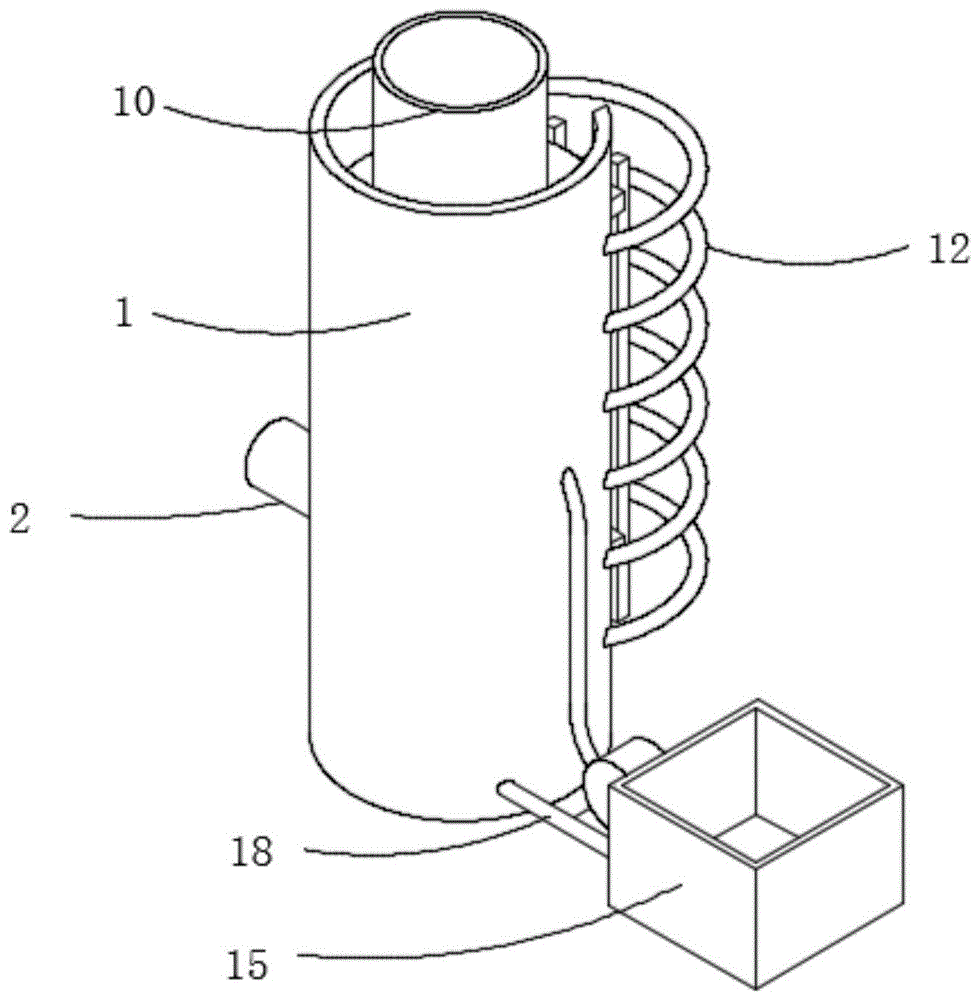 一种防止脱硫塔内烟气逃逸的脱硫塔装置的制作方法