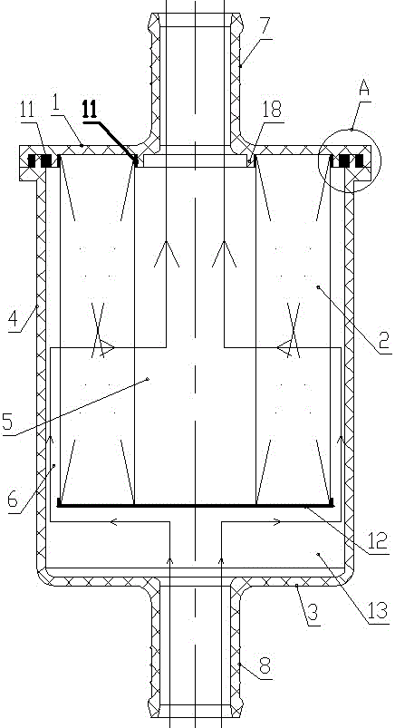 一种新型小流量空气滤清器的制作方法