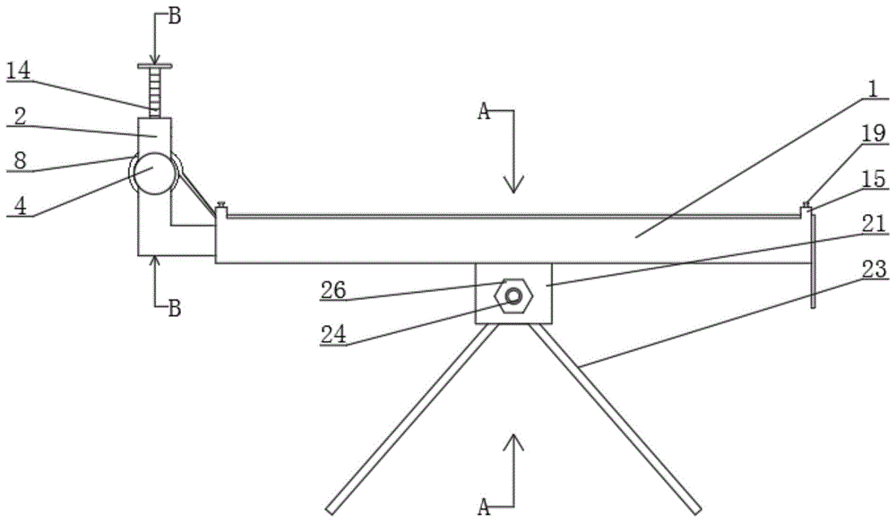 一种建筑钢结构设计用手绘板的制作方法