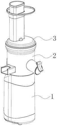 一种出汁率高且易清洗的榨汁机的制作方法