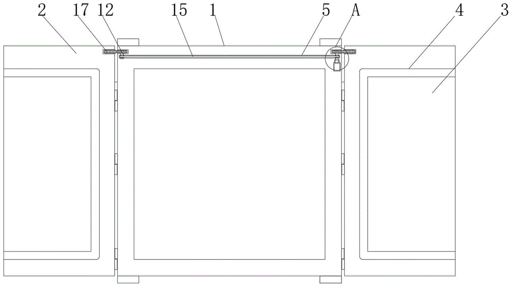一种高稳定性易开闭的集装箱箱门结构的制作方法