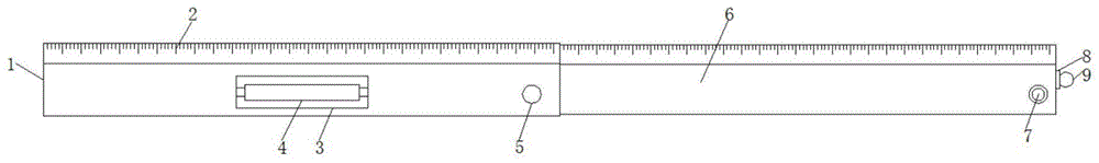 一种建筑施工用标尺的制作方法