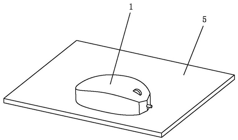 一种能改变重量感的鼠标的制作方法