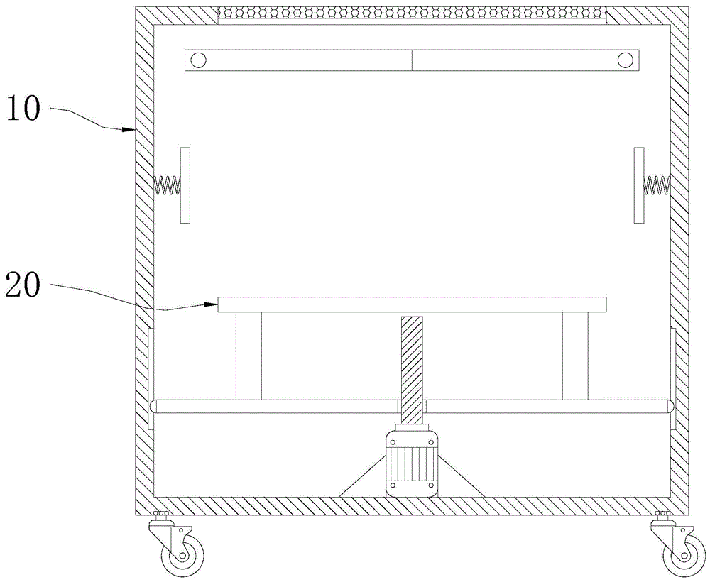 一种可切换地产模型与室内模型的展示台的制作方法