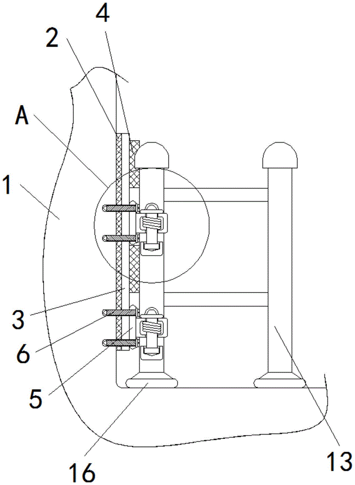 一种具有墙体固定结构的公寓床的制作方法