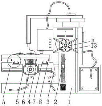 一种三坐标可调节式高速冲槽机的制作方法