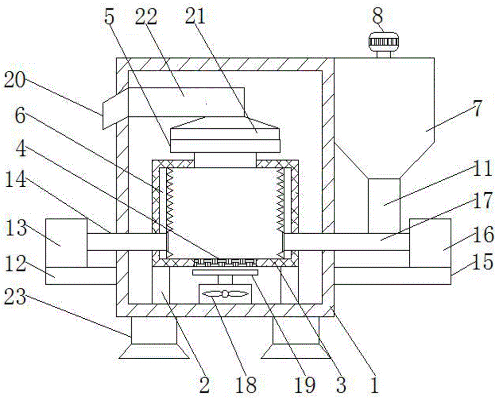 一种高效型中药气流粉碎机的制作方法