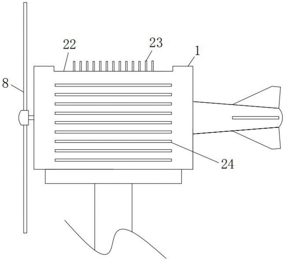 一种防尘散热风力发电机机壳的制作方法