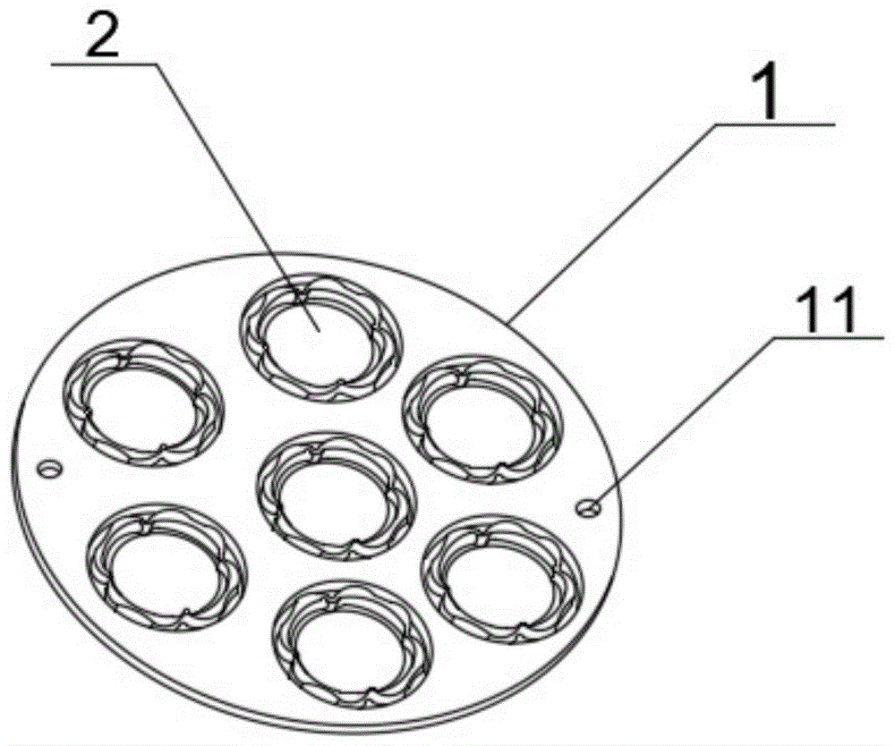 一种降低镀膜膜欠的新型镀膜套环结构的制作方法