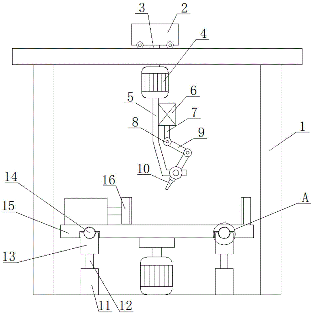 一种汽车机电自动化机械手的制作方法