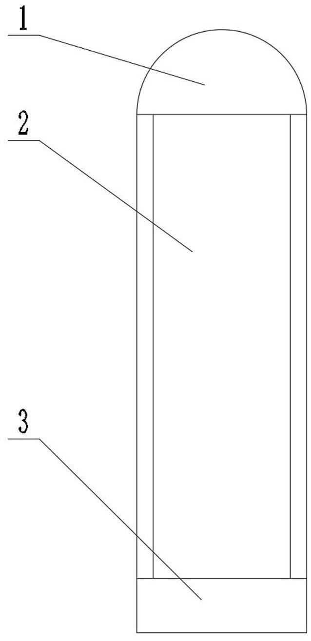 一种肛管癌放疗用的施源器及施源系统