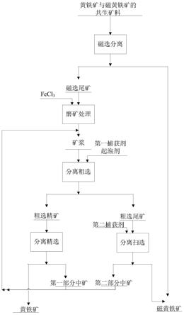 黄铁矿与磁黄铁矿的分离方法与流程