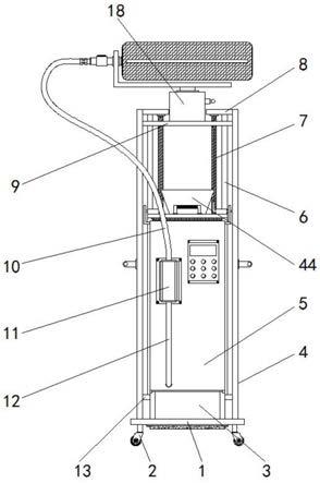 一种建筑装修装饰用便捷化墙面刷漆装置的制作方法