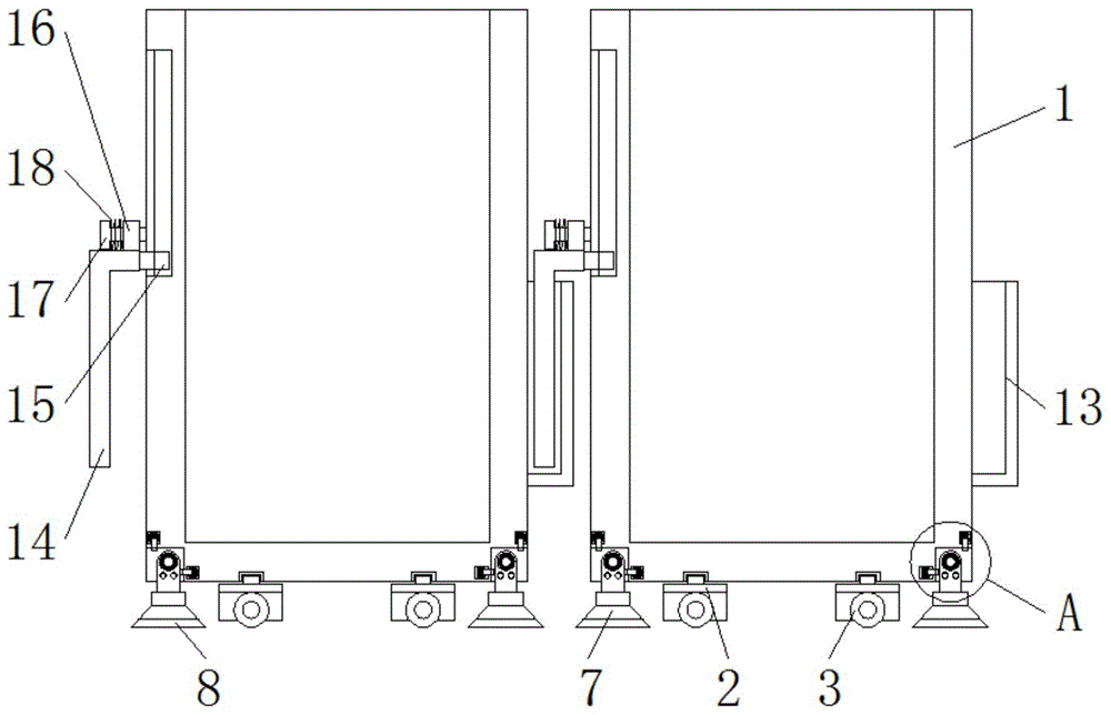 一种便于对整体进行搭接和移动的垃圾分类桶的制作方法