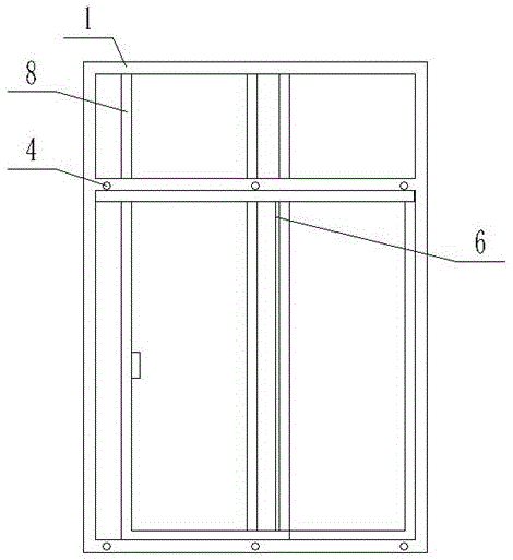 一种铝木复合门窗扇结构的制作方法
