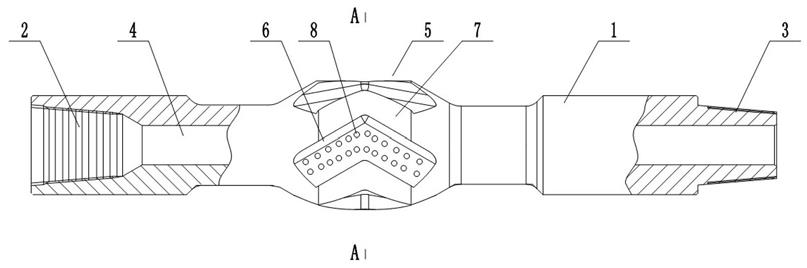 一种钻井用清砂变流装置的制作方法