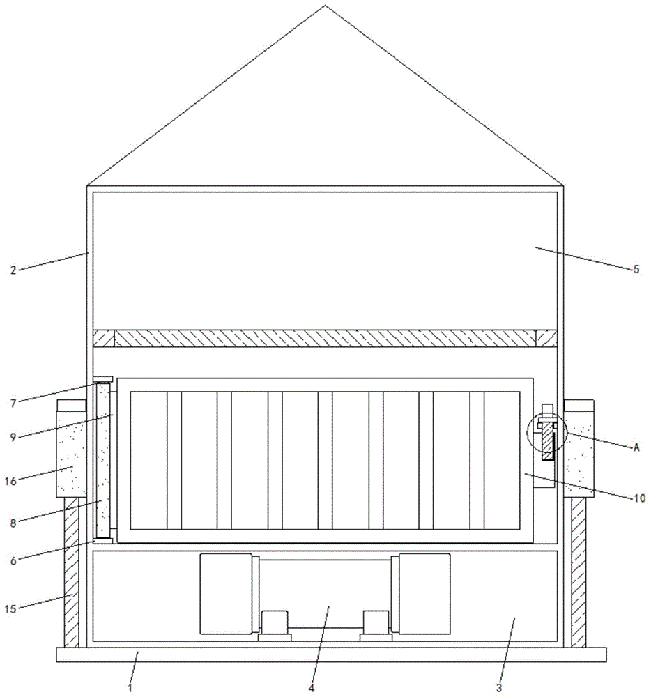 一种教学用地震小屋体验馆的制作方法