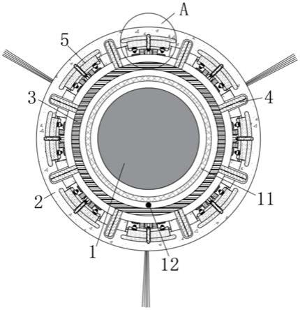 一种家用扫地机器人防毛发缠绕预处理装置的制作方法