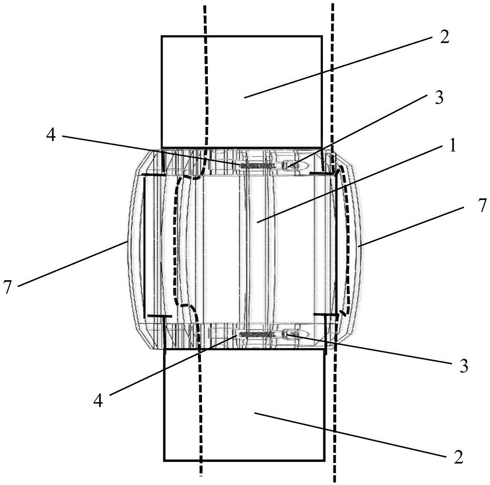 一种镂空式水平井套管扶正器的制作方法