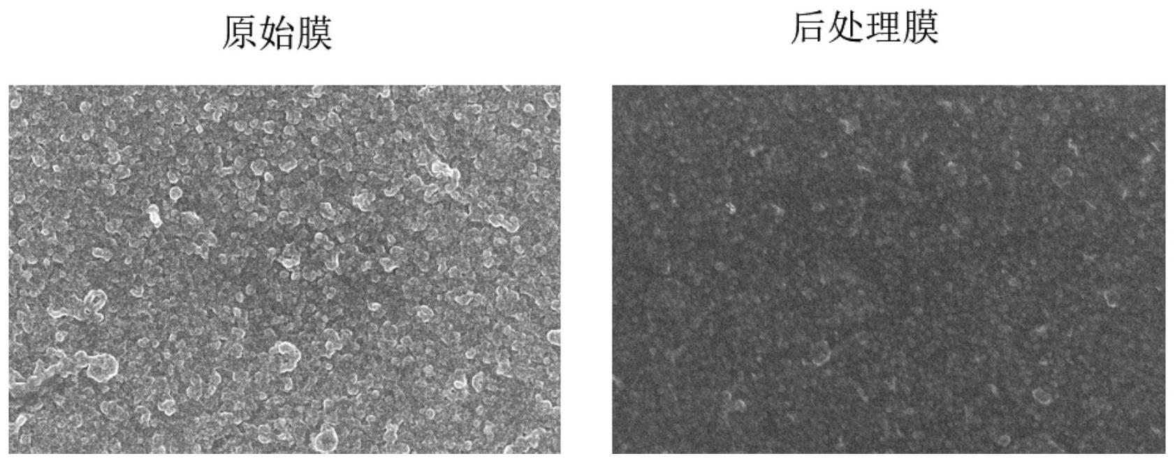 一种聚酰胺复合纳滤膜的后处理改性方法