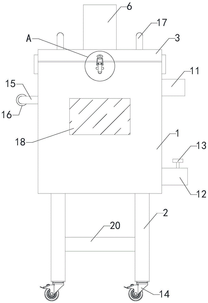 一种荧光粉粉浆防沉淀装置的制作方法