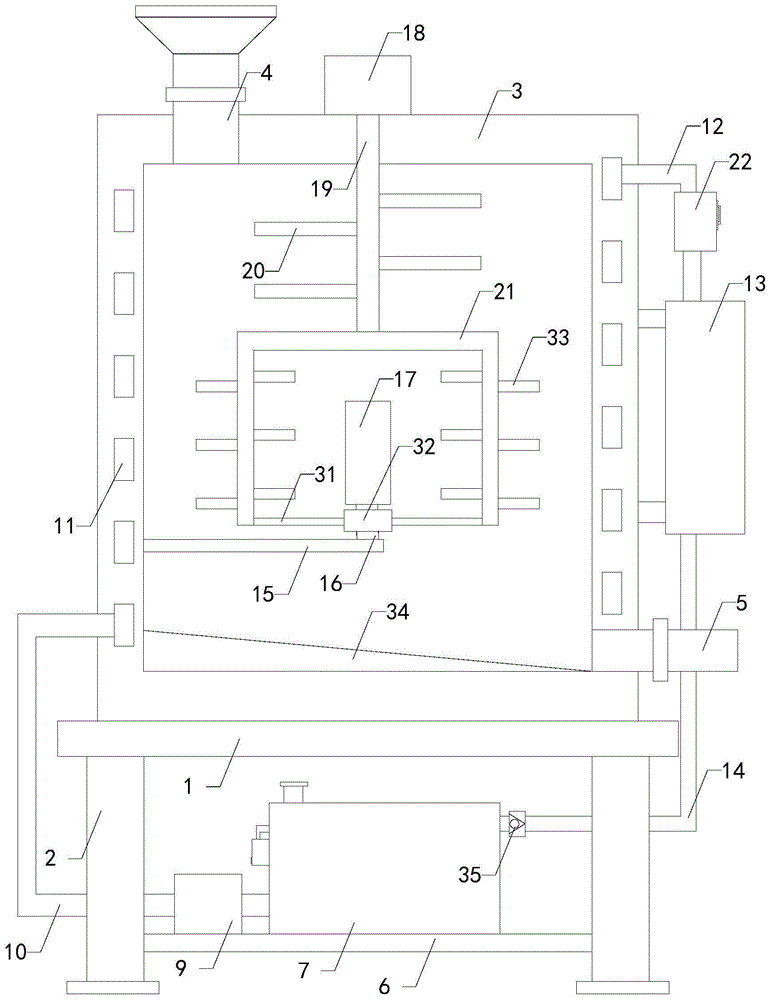 一种二氯五氯甲基噻唑用加成脱溶装置的制作方法