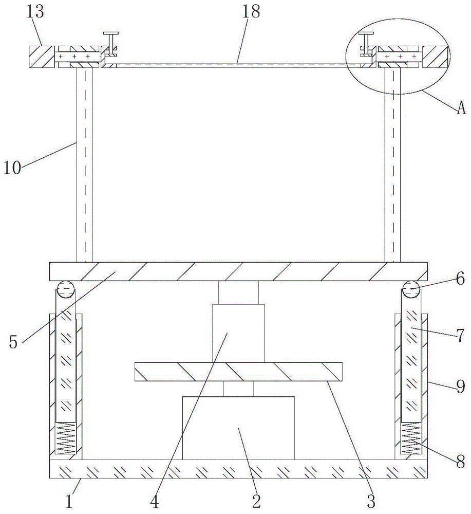 一种机电维修用定位夹具的制作方法