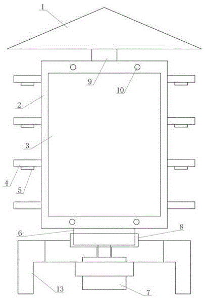 一种新型智能展示架的制作方法