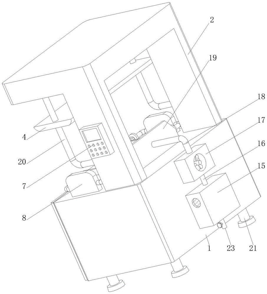 一种金属零部件加工磨床的制作方法